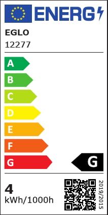 4W E27 LED T110 Globe Grey