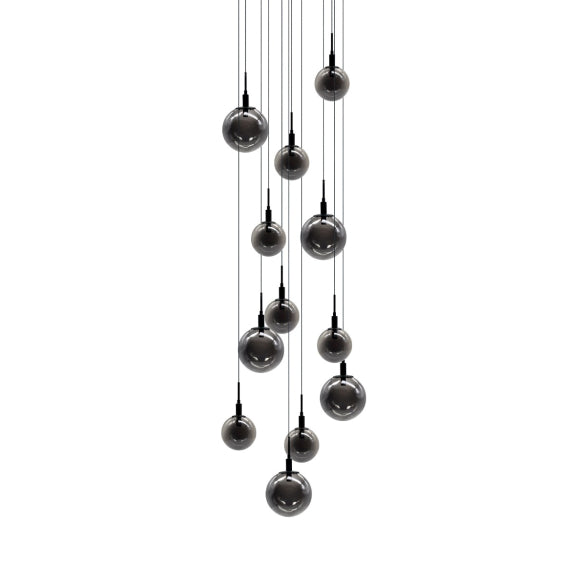 12LT SMOKE CLUSTER PENDANT