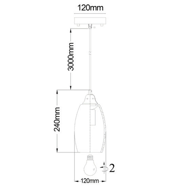 GLAZE: Hand Blown Glass Pendant Lights