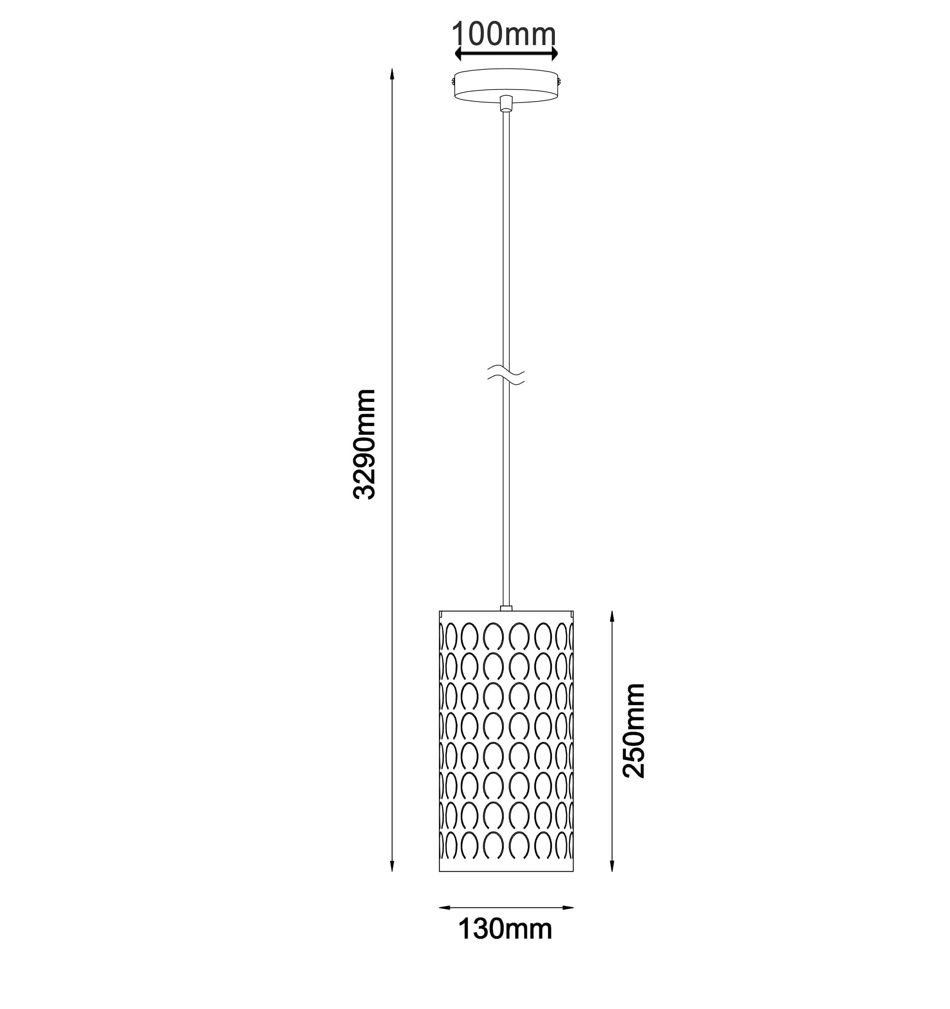 MODELLO Interior Single Pendant Light