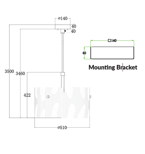 HOPI Interior Single Pendant Light