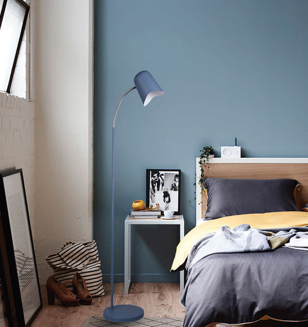 PASTEL: Scandinavian Iron Slim Floor Lamps