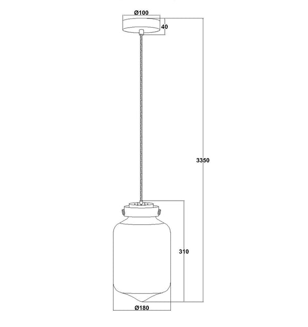 MASON: Modern Retro Tipped Glass Pendant Lights