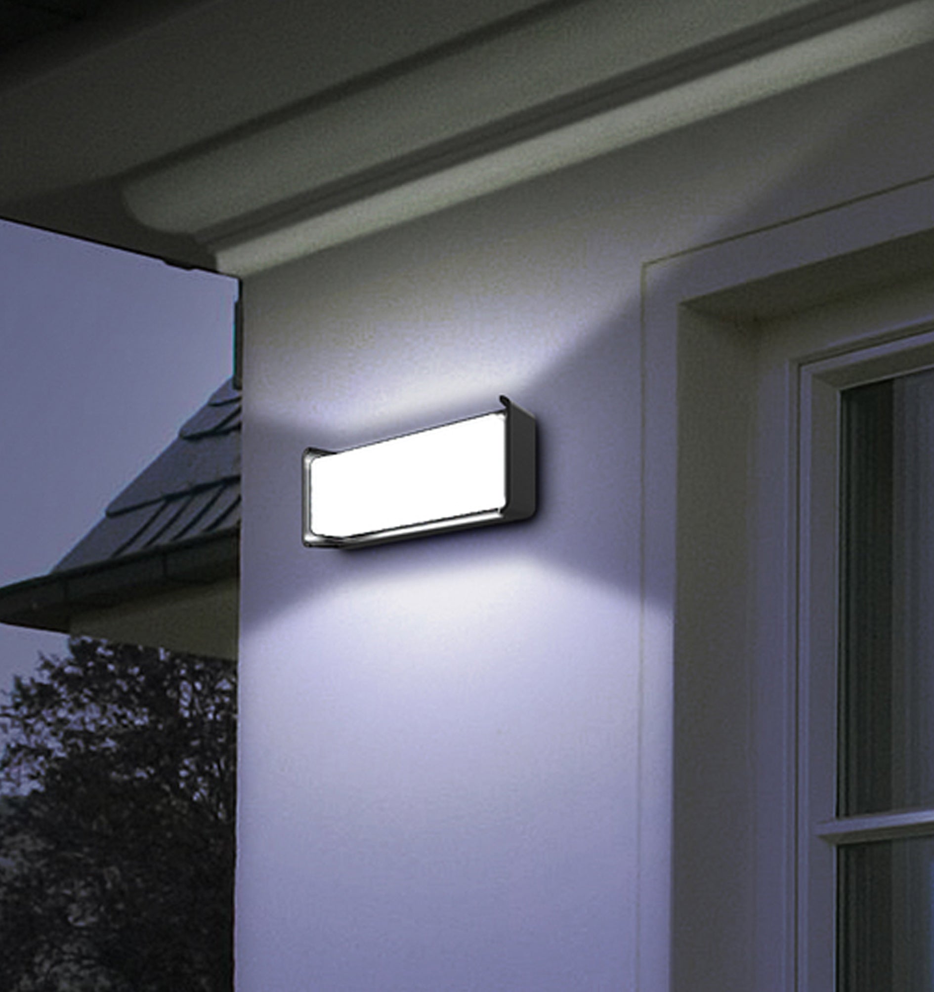 HEKA Exterior LED Surface Mounted Wall Lights