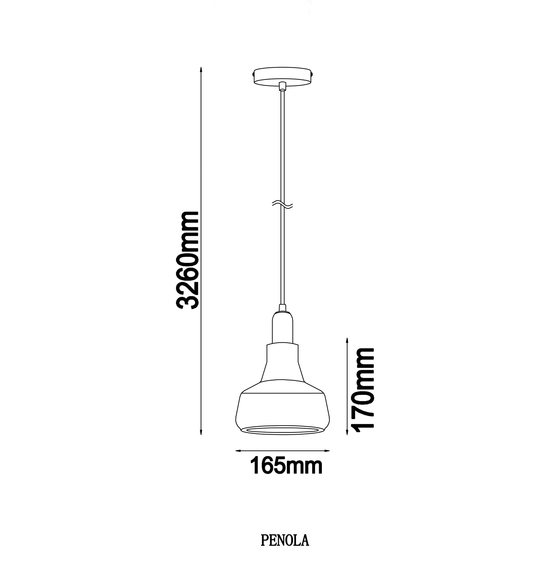 PENOLA  Interior Single Pendant Lights