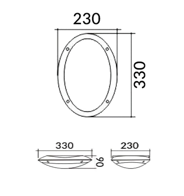 BULK3 Exterior Bulkhead LED Lights