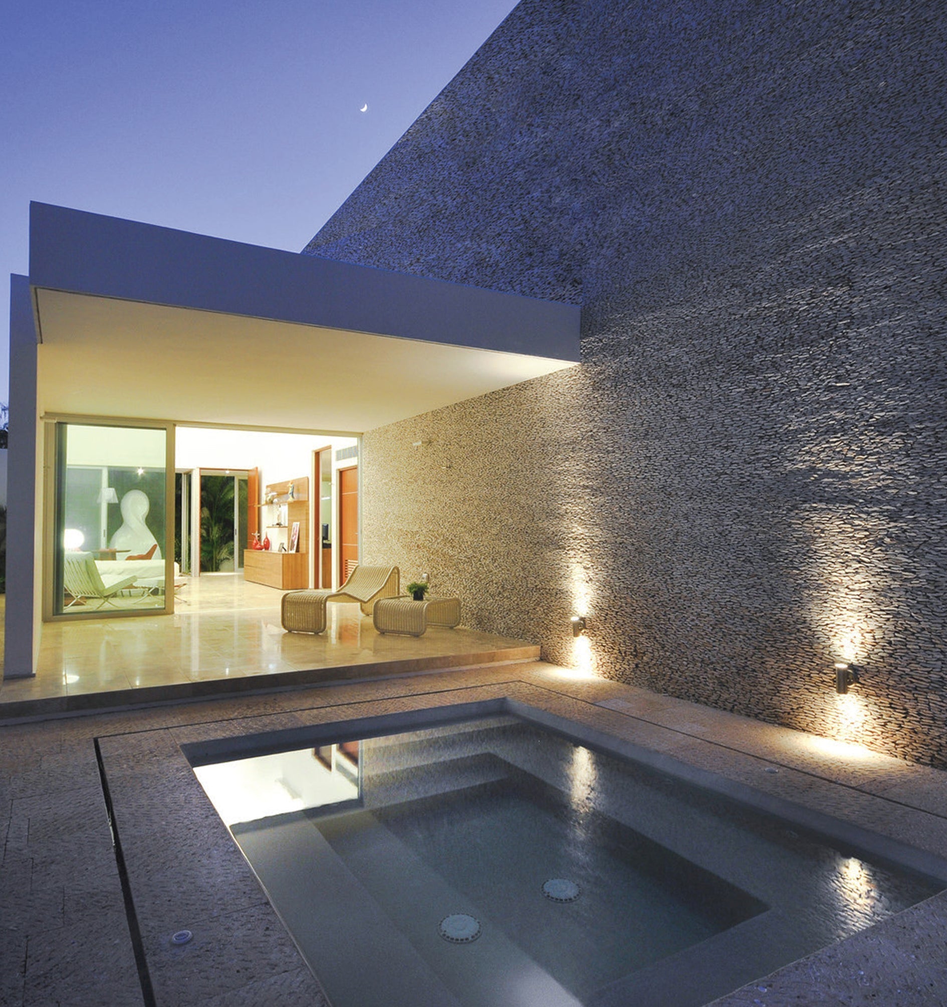 GU10 exterior wall pillar spot lights made of 316 stainless steel