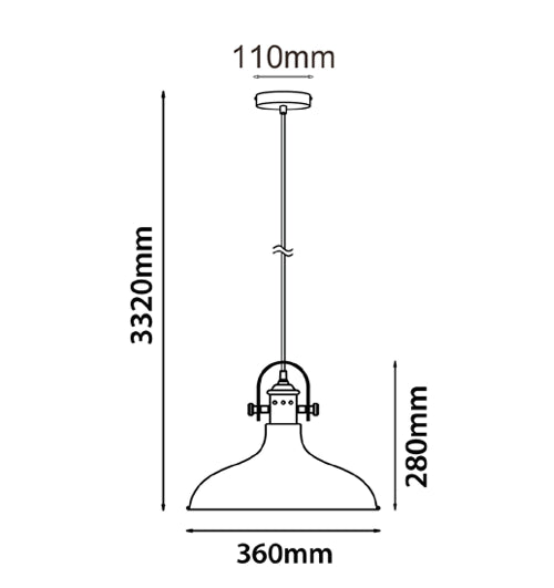 NARVIK Interior Single Pendant Light