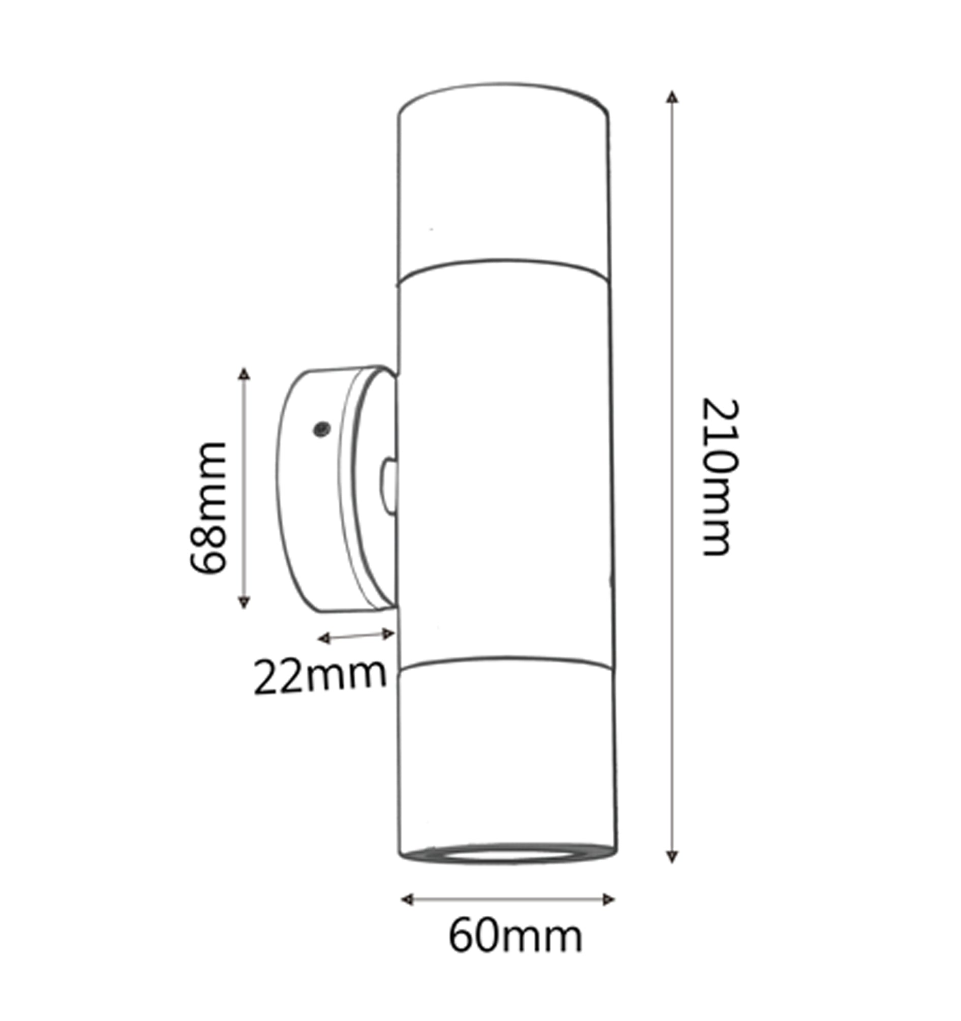 MR16 Exterior Wall Pillar Spot Lights IP65