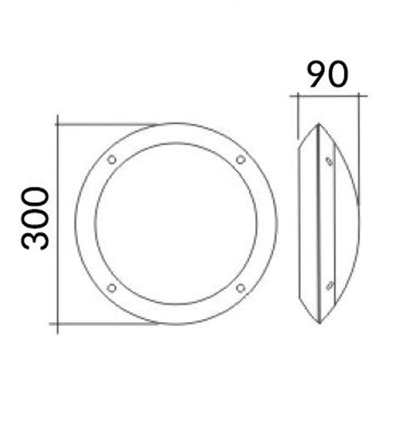 BULK Exterior Bulkhead LED Lights