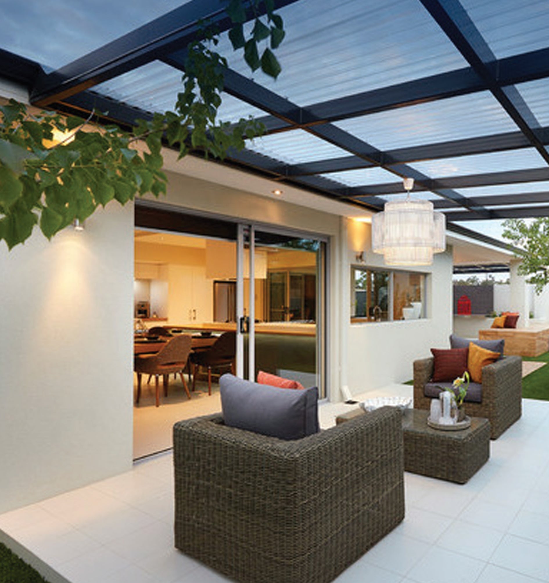 GU10 Exterior Wall Pillar Spot Lights (Anodized Aluminium) IP65