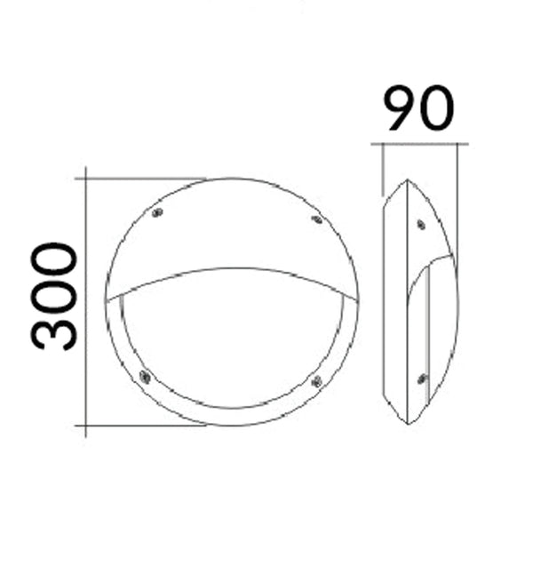 BULK7 Exterior Bulkhead LED Lights