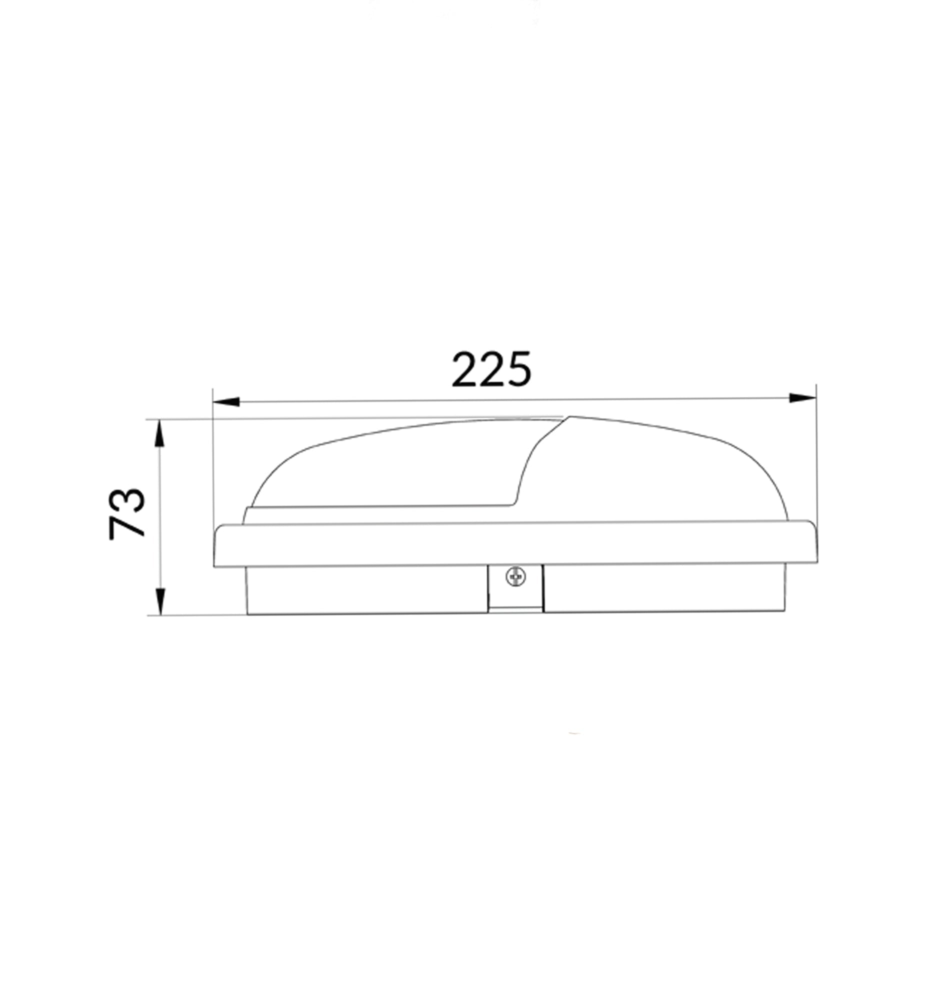 BULK: LED Exterior Eyelid Bulkhead Lights IP65