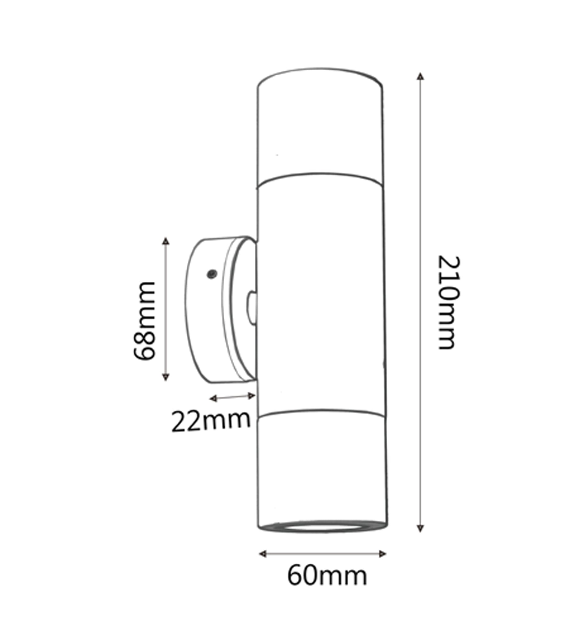MR16 Exterior Wall Pillar Spot Lights IP65
