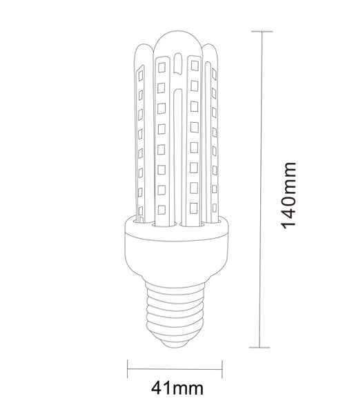 12V AC/DC 3U LED Globes 