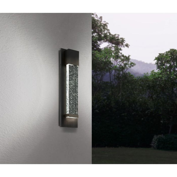 VILLAGRAZIA EXT W/L 6.4W LED BLK