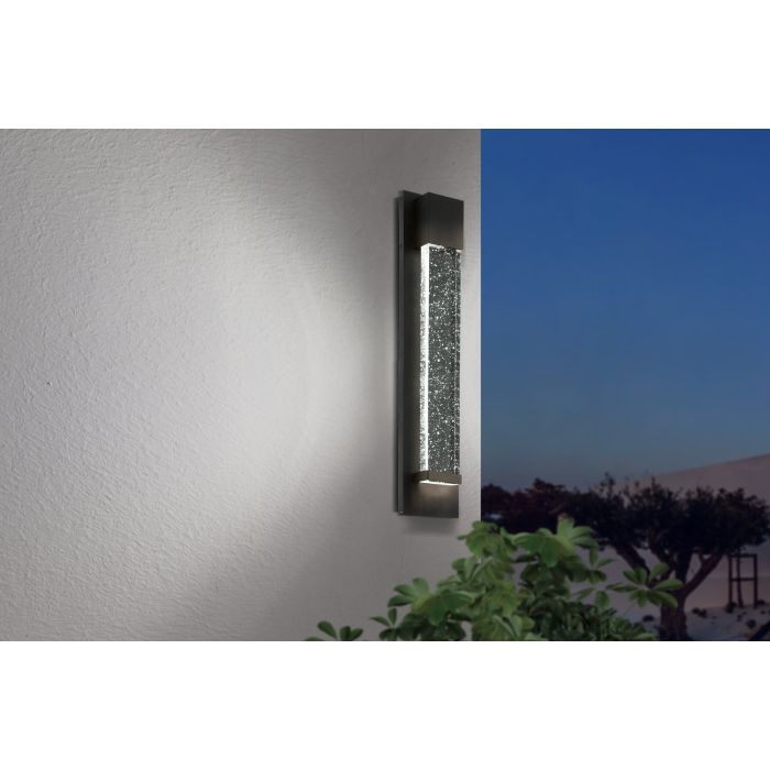 VILLAGRAZIA EXT W/L 6.4W LED BLK