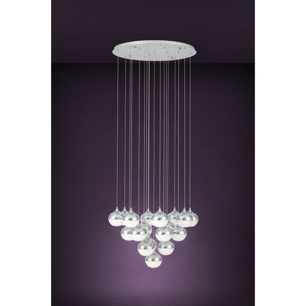 MIOGLIA H/L 18X3.15W LED 3000K CHR/GRAN