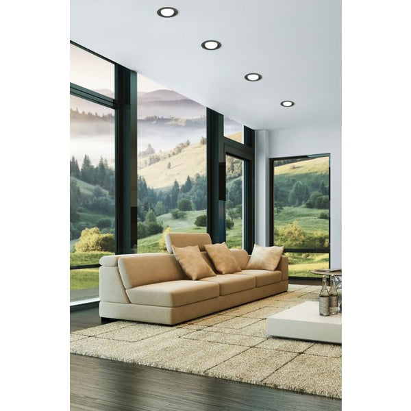 ROYSTAR downlight trim - black gimbal