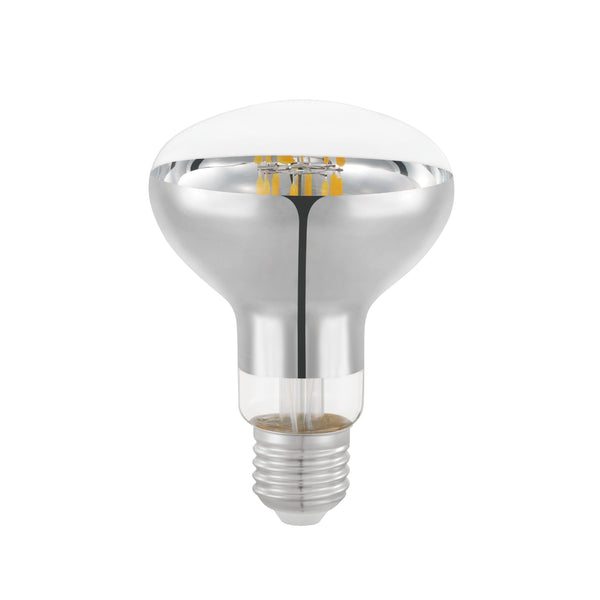 8W E27 Warm White LED R80 Globe Bulbs