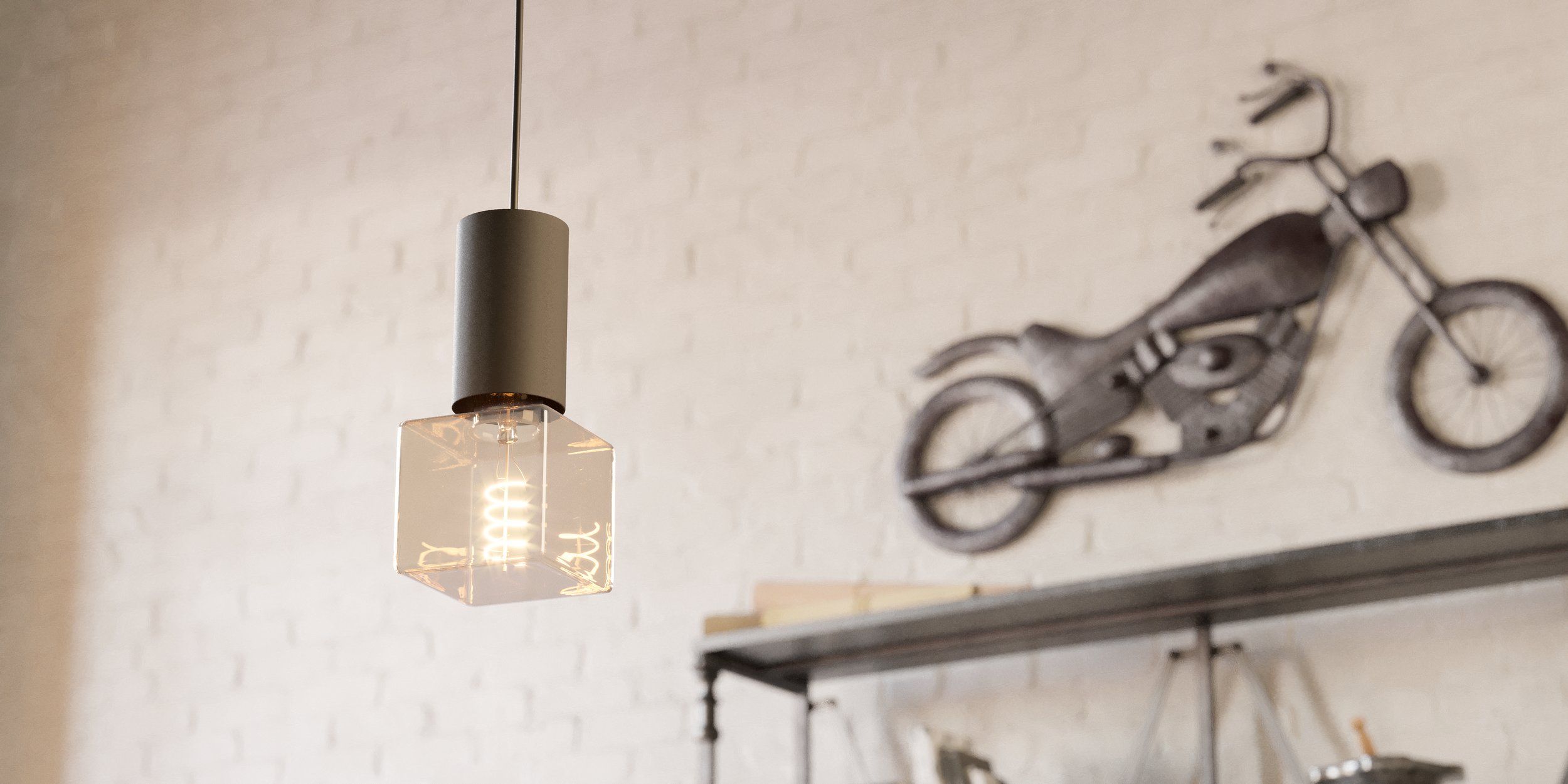 4W E27 LED globe amber