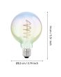 4W E27 LED G95 Globe Rainbow