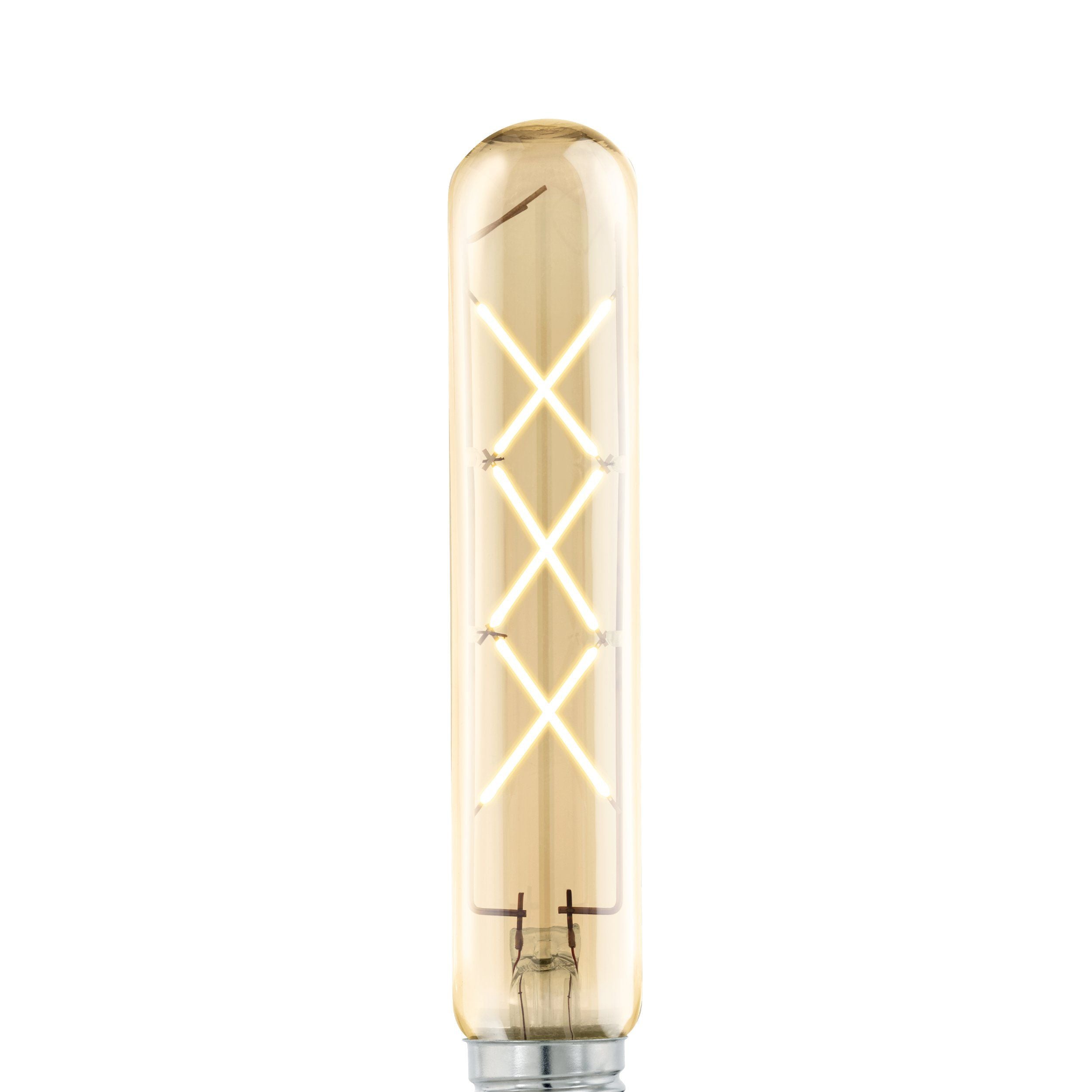 4W E27 LED T30 globe amber