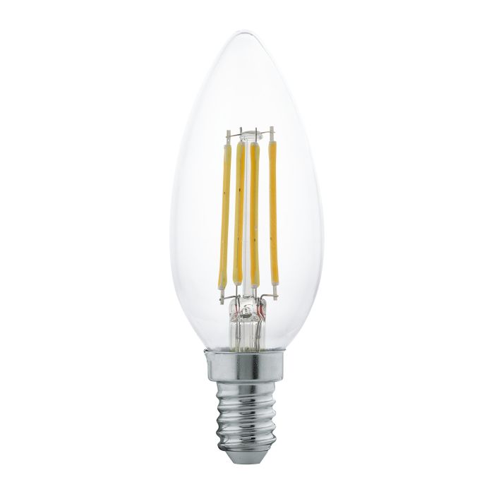 4W E14 LED candle warm white globe