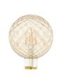 LED 2.5W E27 G195 Amber Pattern Globe