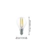 4W E14 LED Warm White Globe