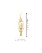 4W E14 LED Candle Golden Age