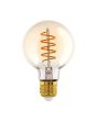 4W E27 LED G80 Globe Amber