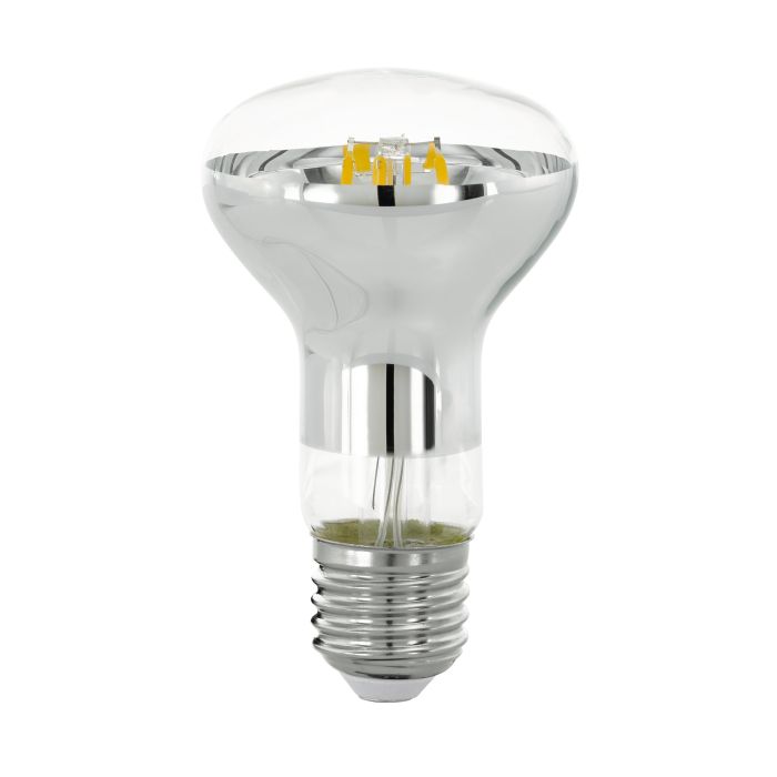 5.5W E27 LED R63 warm white globe clear