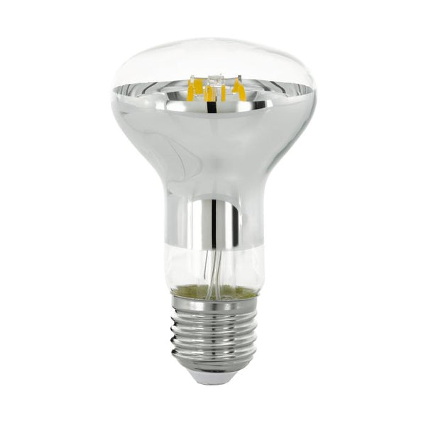 5.5W E27 LED R63 warm white globe clear