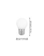 4W E27 Frosted Warm White LED Bulbs