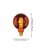4W E27 LED G95 Globe Copper Transparent
