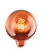 4W E27 LED G125 Globe Copper Transparent