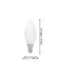 4W E14 LED candle warm white globe