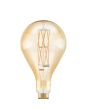 8W E27 LED PS160 Globe Amber Bulbs