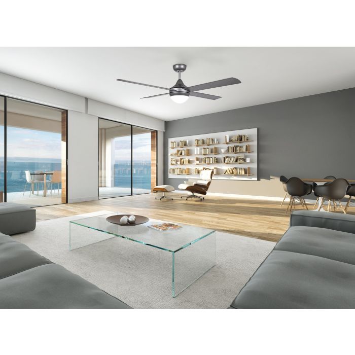 STRADBROKE 52 DC ceiling fan with E27 light