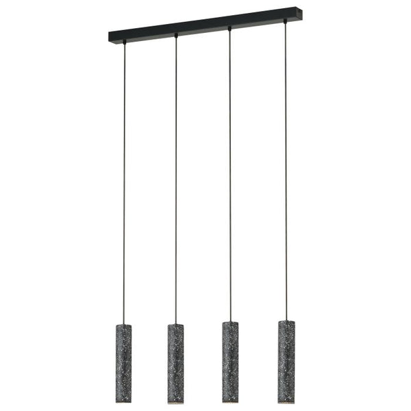 MENTALONA H/L 4X5W LED 4000K ANTH TERRAZZO