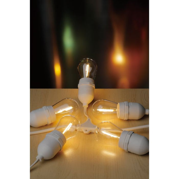 FESTOON 10 light LED kit white & warm white