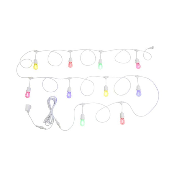 FESTOON 10 Light LED Kit White & Multi Colour