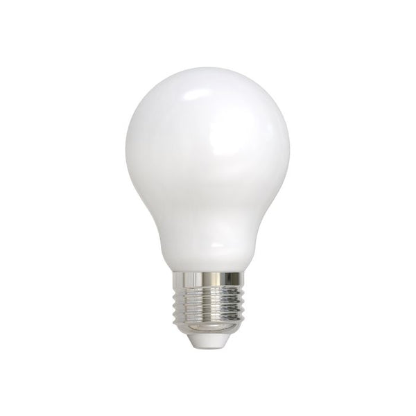 9W E27 White LED A60 Globe Frosted Bulbs