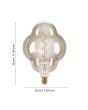 4W E27 LED CL200 globe