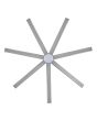 TOURBILLION ceiling fan tri colour LED light accessory