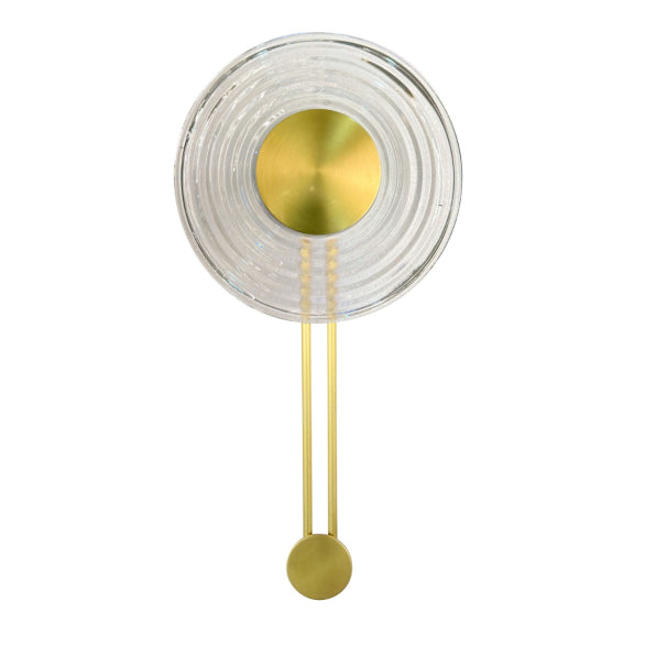 WHIRL WALL LIGHT 280 BRASS