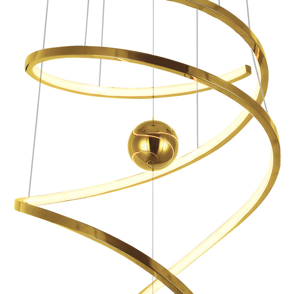 TORNADO 600 GOLD PENDANT