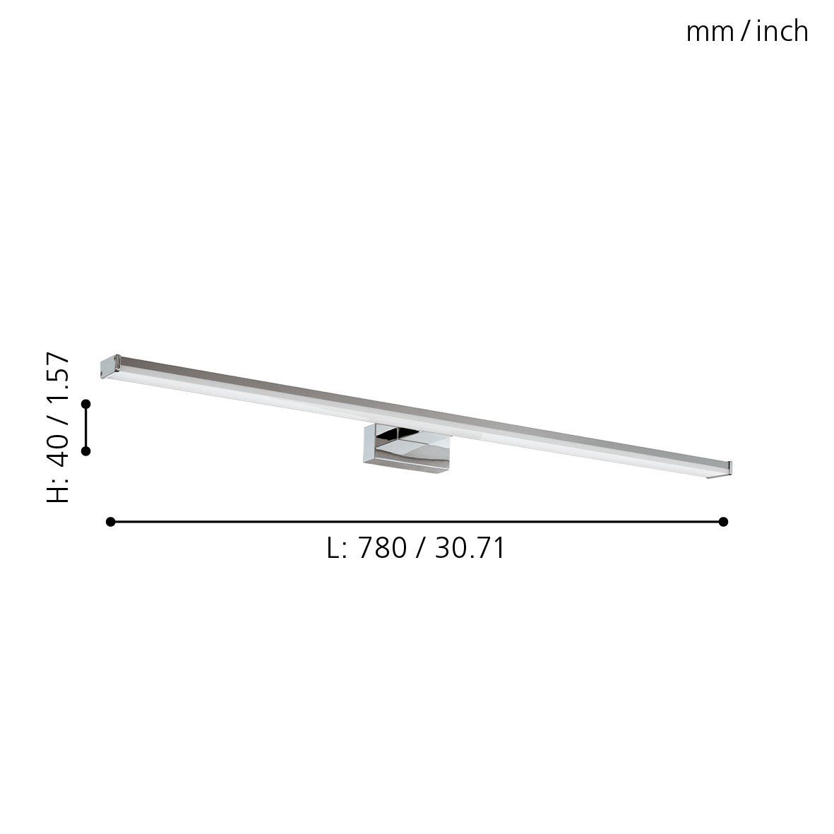 PANDELLA 1 Mirror Light 780mm