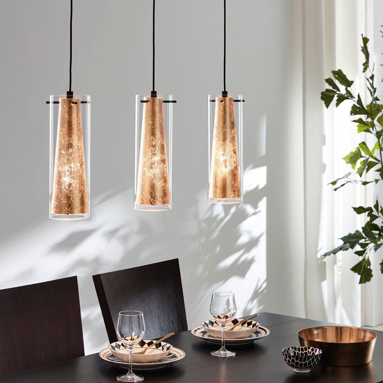 PINTO GOLD pendant light